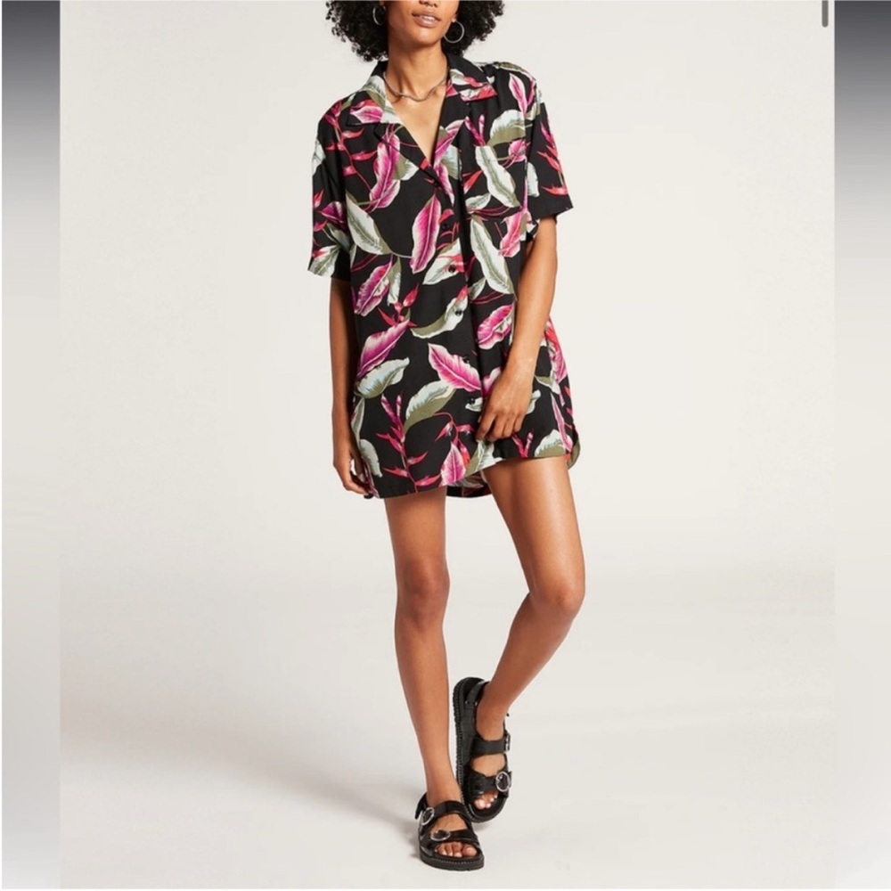 VOLCOM IN THA TROPICS TUNIC DRESS